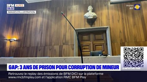 Trois ans de prison pour un Embrunais jugé pour corruption de mineur de