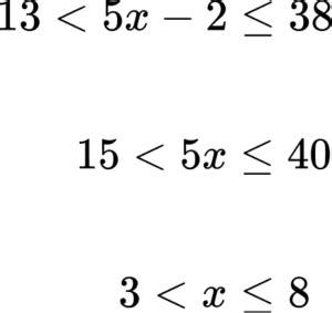 Linear Inequalities GCSE Maths Steps Examples Worksheet