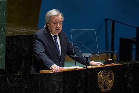 Guterres Condena El Lanzamiento De Un Misil Bal Stico Norcoreano Y Pide