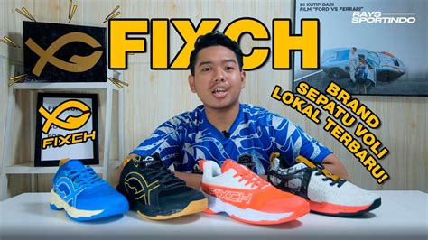 Brand Sepatu Voli Lokal Terbaru Review Fixch Sports Youtube