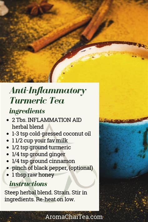 Anti Inflammatory Herbal Tea Inflammation Aid 2 Oz 55 Gr Tea Recipes Anti Inflammatory