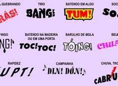 Conceito de onomatopeia O que é Definição e Significado