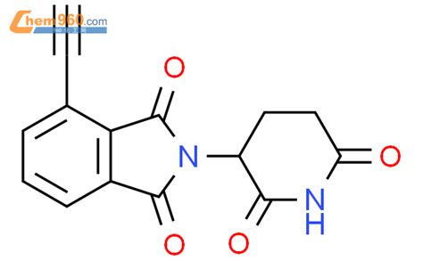 2412439 20 2 2 26 二氧代 3 哌啶基 4 乙炔基 1H 异吲哚 13 2H 二酮化学式结构式分子式mol