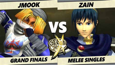 Goml X Grand Finals Jmook Sheik Vs Zain Marth Smash Melee Ssbm