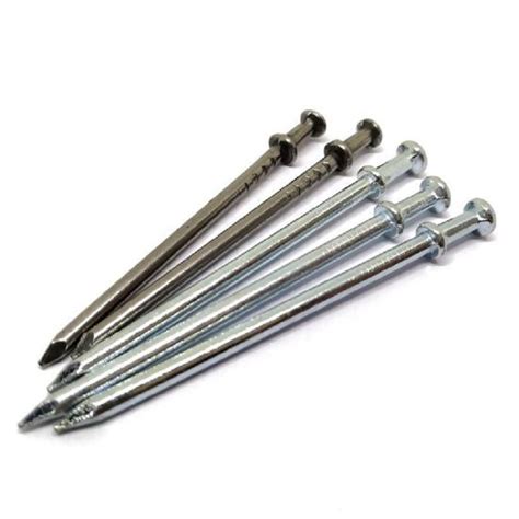 Double Head Nails Finishing Polished Galvanized Scaffolding Duplex