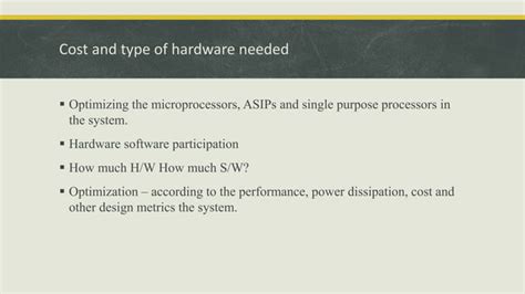 Design Challenges In Embedded Systems Ppt