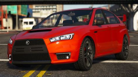 Mitsubishi Lancer Evolution X In Grand Theft Auto V