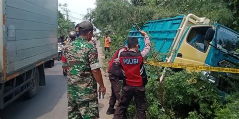 Sopir Truk Di Bekasi Kabur Usai Tabrak Pemotor Hingga Tewas