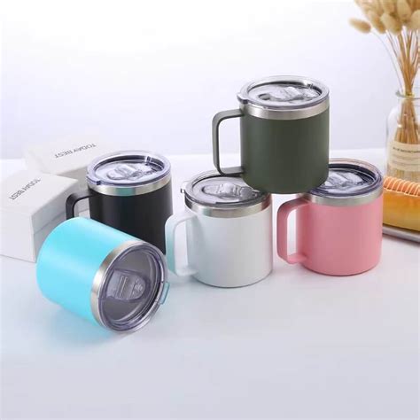 12oz Double Wall Stainless Steel Travel Mug Eho01003