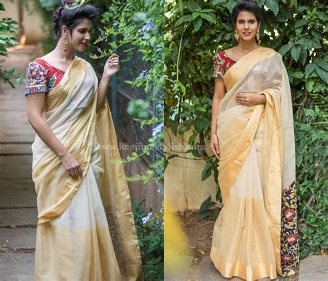 Plain Sarees With Zari Border Keep Me Stylish