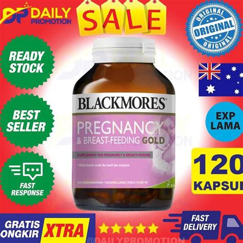 Jual Vitamin Bumil Blackmores Pregnancy Breast Feeding Breastfeeding