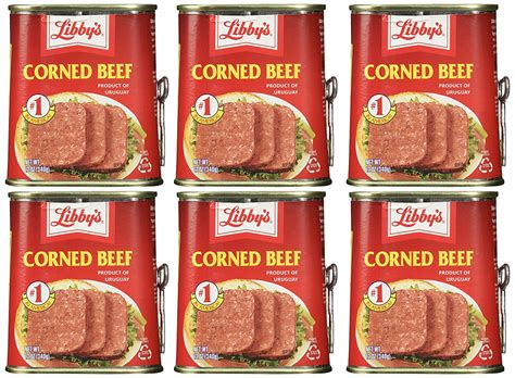 Amazon Libby S Corned Beef 12oz Can Pack Of 6 Grocery