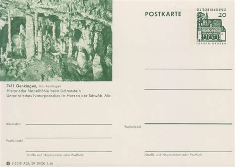 Allemagne Carte Entier Postal Neuve Europe Timbres Feuillets