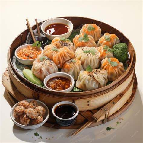 Premium Photo | Dim Sum Delights Chinese Cuisine