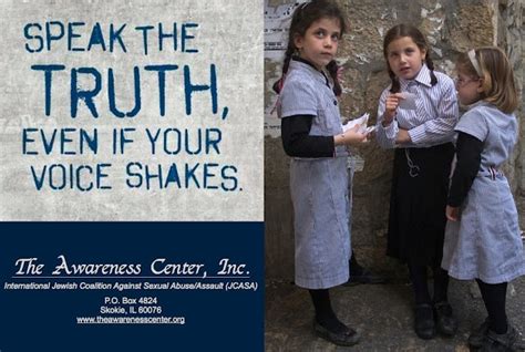 The Awareness Center Inc International Jewish Coaltion Against Sexual Assault Speak The