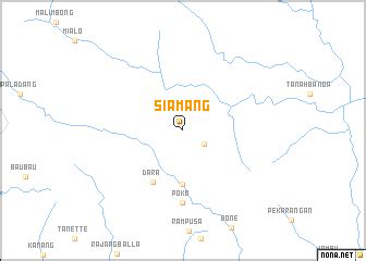 Siamang (Indonesia) map - nona.net