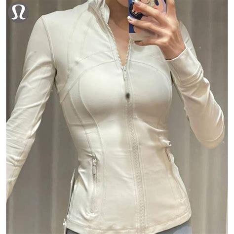 Jual Upgraded Version 1 1 2026 HotSale Lululemon Define Slim Fit Yoga Jacket Fabric Nude Feel