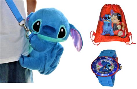 Disney Stitch T Set Soft Plush Crossbodyshoulder Mini Bag With