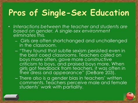 Single Sex Education