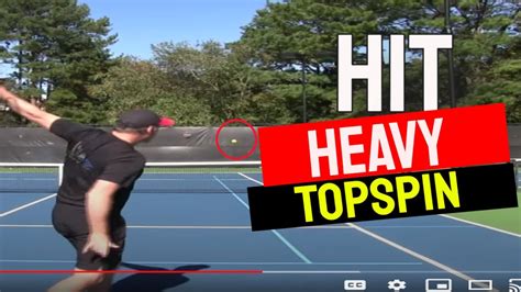 Backhand Lesson 5 Easy Steps To Hit Heavy Topspin One Handed Backhands