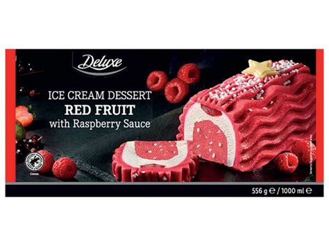 Bûche aux fruits rouges Lidl France Archive des offres