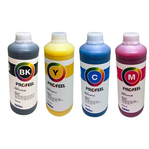 Kit Cartuchos Recarregáveis Epson WF C5810 WF C5890 4L Tinta