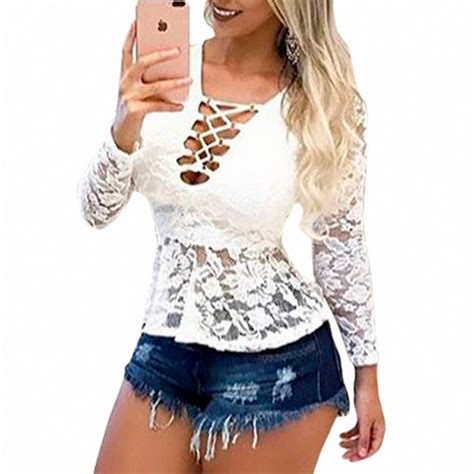 Blusa Renda Guipir Manga Longa Ilh S Feminina Parcelamento Sem Juros