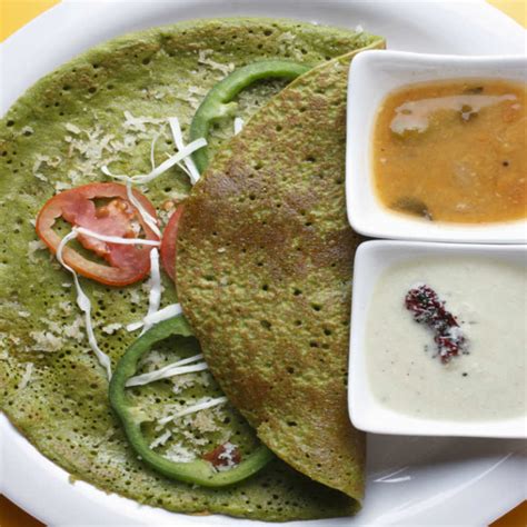 Palak Dosa Recipe How To Make Palak Dosa