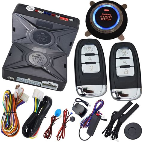 Passive Car Alarm System Smart Key Auto Keyless Entry Central Door Lock