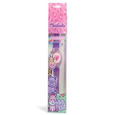 Martinelia My Best Friends Lip Gloss Watch Zegarek z błyszczykiem do