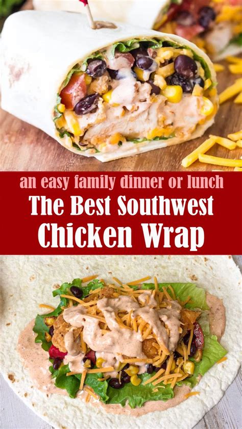 The Best Crunchy Southwestern Chicken Wraps Artofit