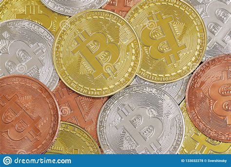 Fondo De Bitcoin Bitcoins Y Nuevo Concepto Virtual Del Dinero Bitcoin