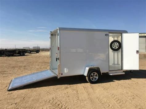 Aluminum Enclosed Trailer, Motorcycle Trailer, Aluma Trailers AE612R ...