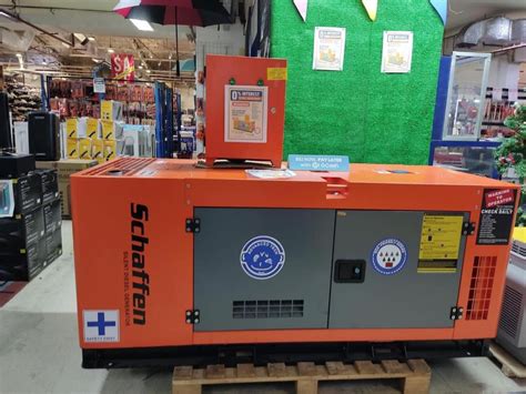 Schaffen Generator 15kva Silent Type Diesel Water Cooled Commercial