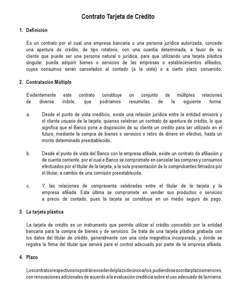 Contrato De Cuenta Corriente Ejemplo Actualizado Septiembre Images