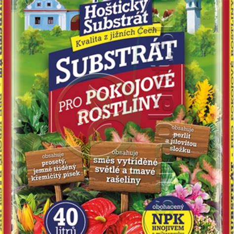 Hoštický substrát pre izbové rastliny Rastlinolekár