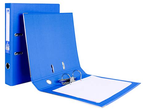 Carlin Archivador De Palanca Liderpapel Folio Documenta Forrado Pvc Con Rado Lomo 52 Mm Azul