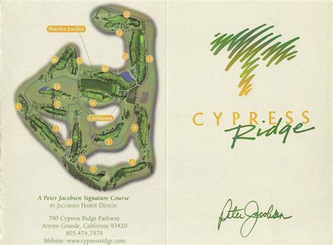 Cypress Ridge Golf Course - Course Profile | Course Database