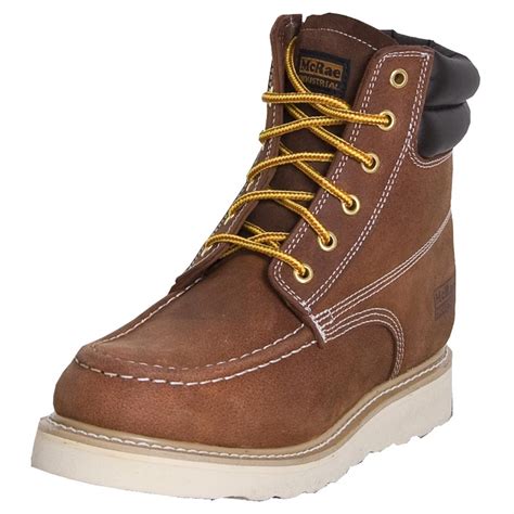 Mens Mcrae Industrial® 6 Wedge Lace Up Boots 172715 Work Boots At Sportsmans Guide