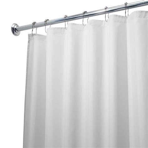 Reviews For Interdesign Fabric Long Shower Curtain Modern Mildew