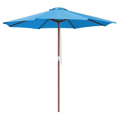 Gymax 7 2ft Beach Umbrella Outdoor Patio Garden W Carrying Bag Sand