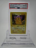 PSA 10 GEM MINT Pikachu Base Set Unlimited Yellow Cheek