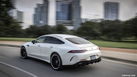 2019 Mercedes Amg Gt 53 4 Door Coupe Rear Three Quarter Caricos