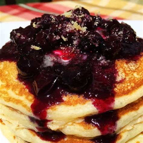 Blueberry Buttermilk Pancakes Norine S Nest