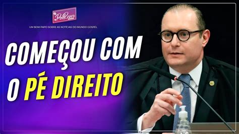 Ministro Cristiano Zanin Come A No Stf Pisando Na Bola Youtube