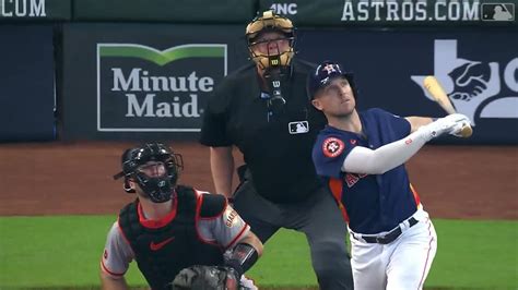 Alex Bregman Belts Two Run Homer To Left In The 8th 05 03 2023