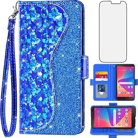 Amazon Asuwish Phone Case For Tracfone Blu View B Dl Wallet