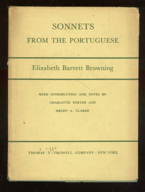 Sonnets from the Portuguese | Elizabeth Barrett BROWNING