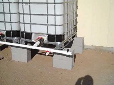 Rainwater Harvesting Using Ibc Tote System Rainwater Harvesting Rain