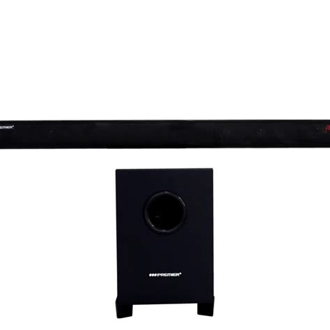 Barra De Sonido Premier Sb Watts Negro Sanbel Muebles